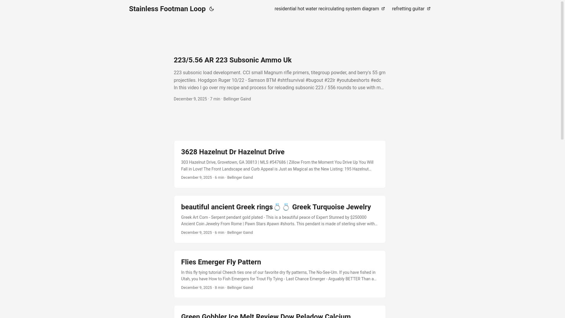 website screenshot of https://stainlessfootmanloop.pages.dev/