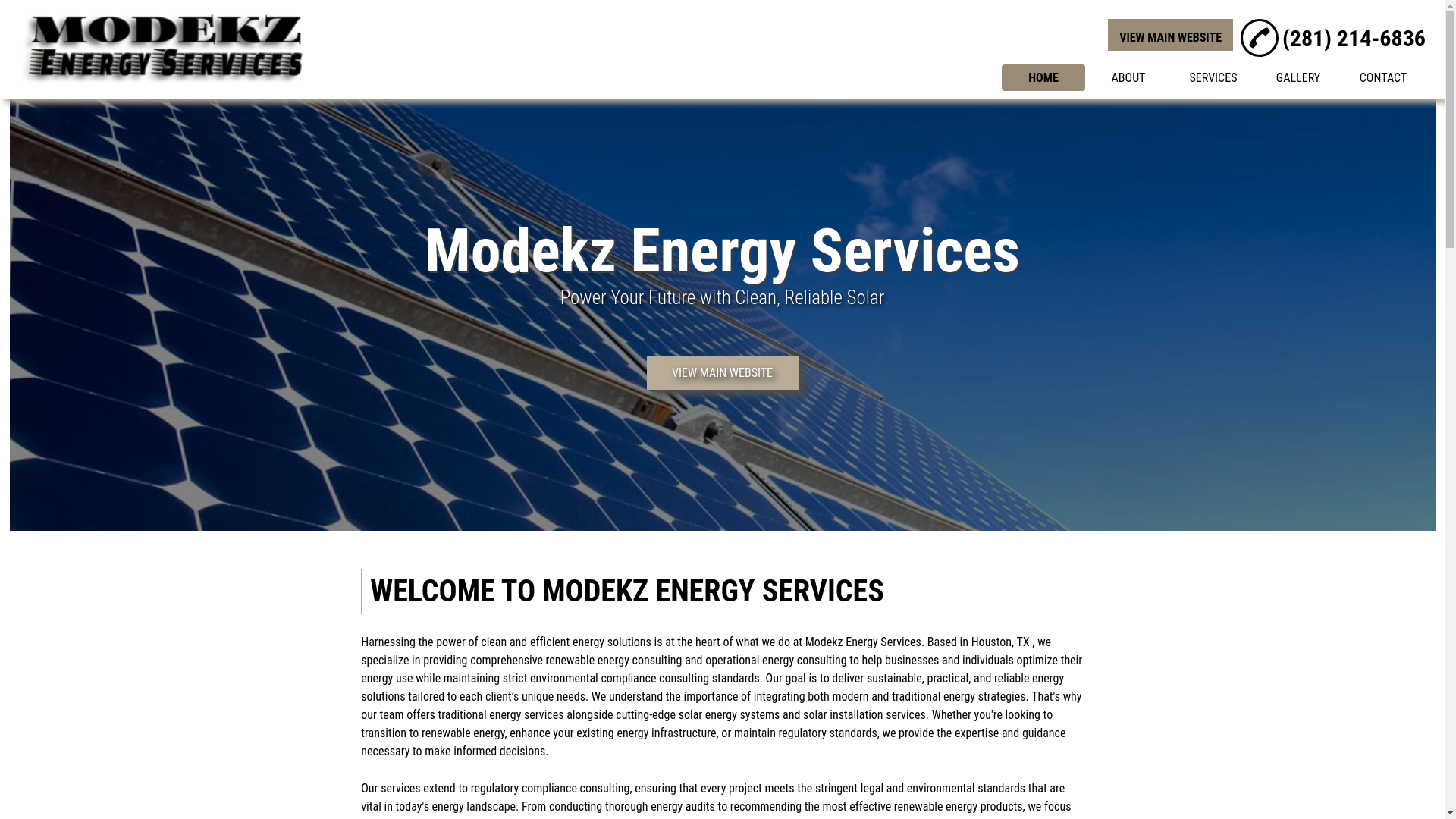 website screenshot of https://renewableenergyproductshouston.com/