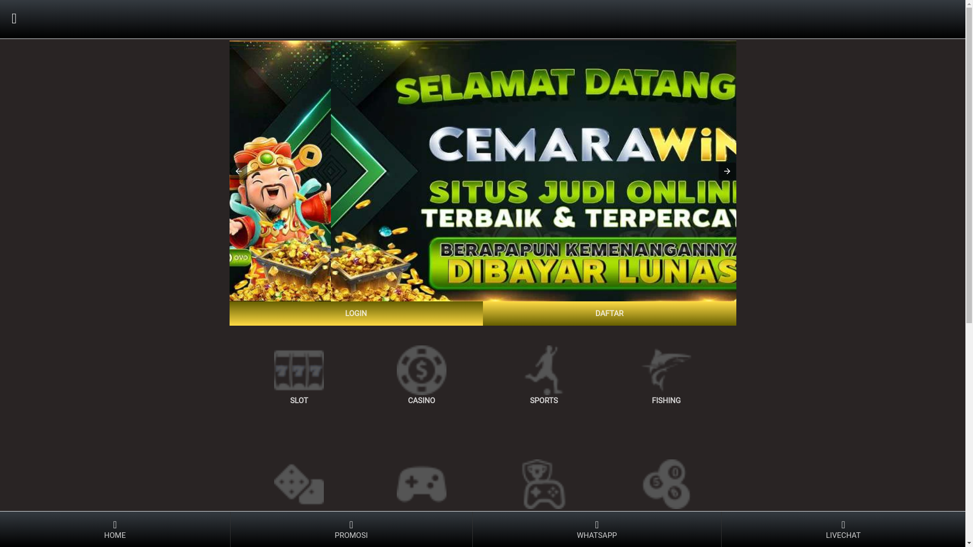 website screenshot of https://13ampcemarawin.pages.dev/