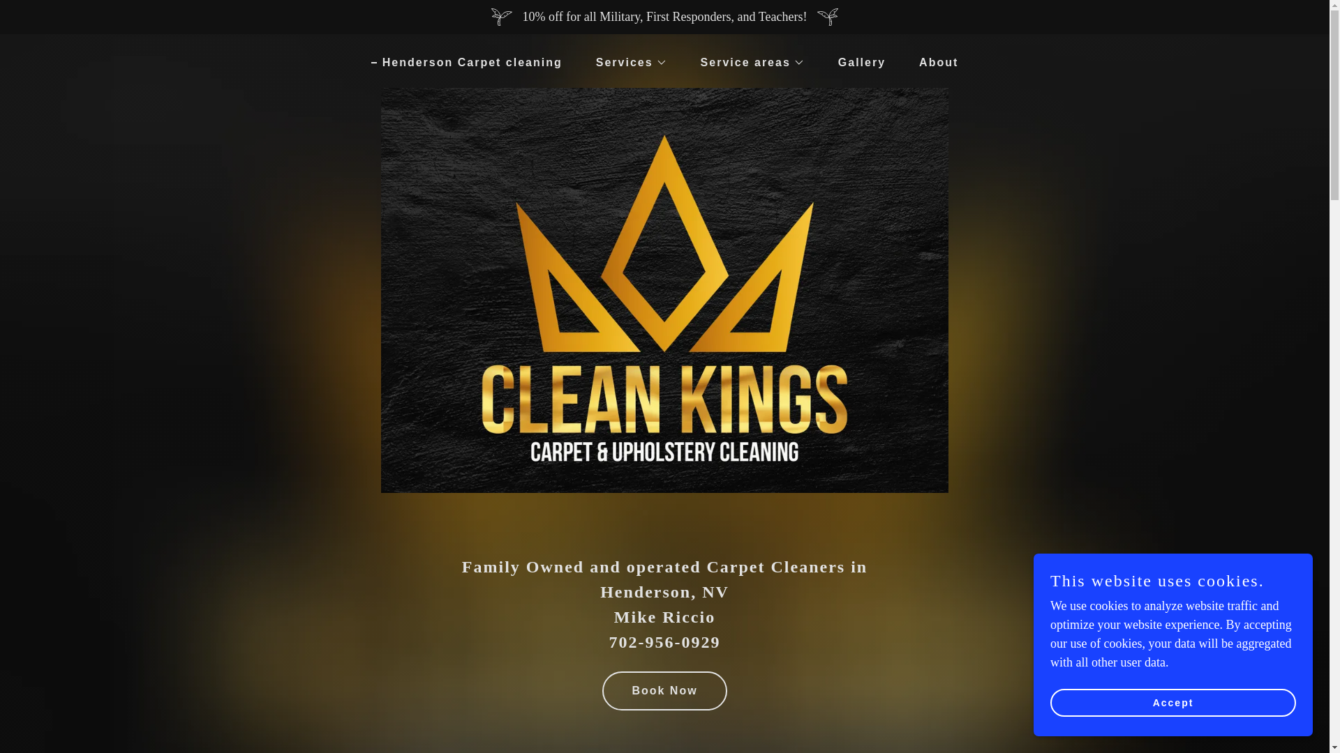 website screenshot of https://cleankingslv.net/