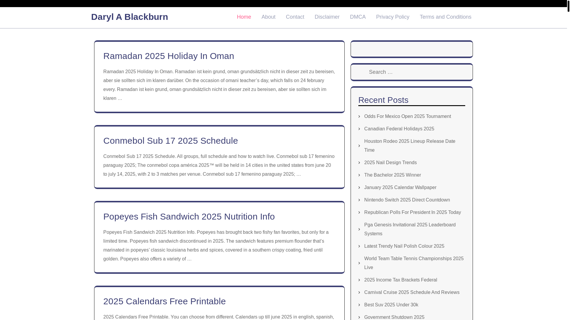 website screenshot of https://darylablackburnk.pages.dev/