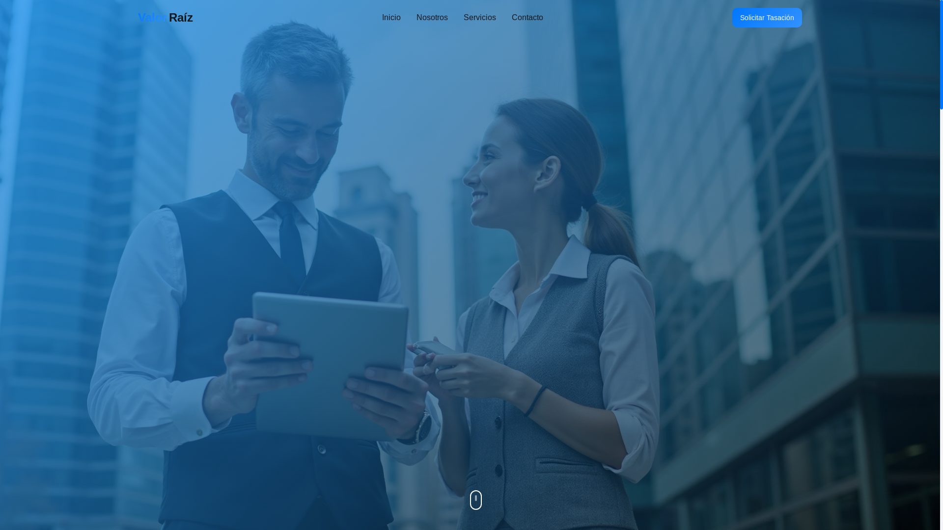 website screenshot of https://test.jrrd.cl/