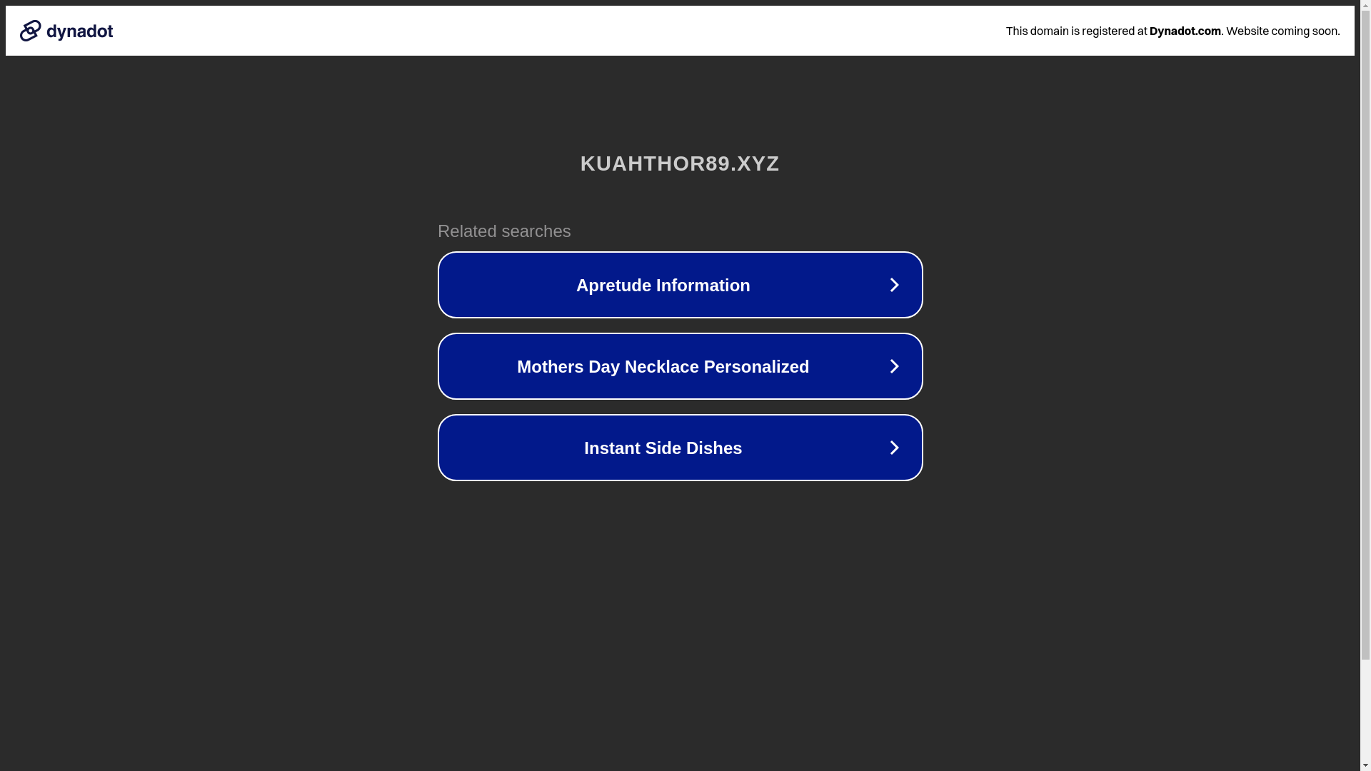 website screenshot of https://kuahthor89.xyz/