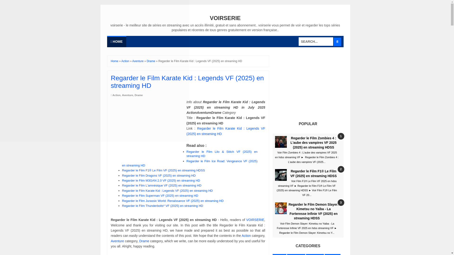 website screenshot of https://voirseriefr.blogspot.com/2025/07/regarder-le-film-karate-kid-legends-vf.html