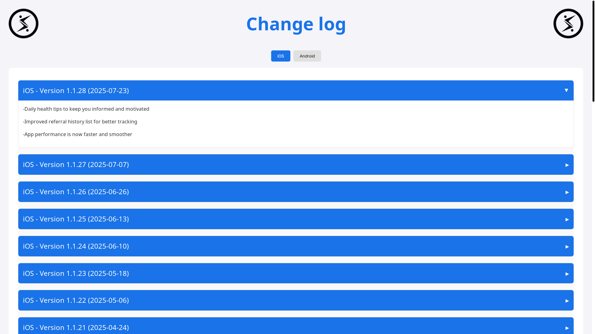 website screenshot of https://sharp-reward-changelog.pages.dev/