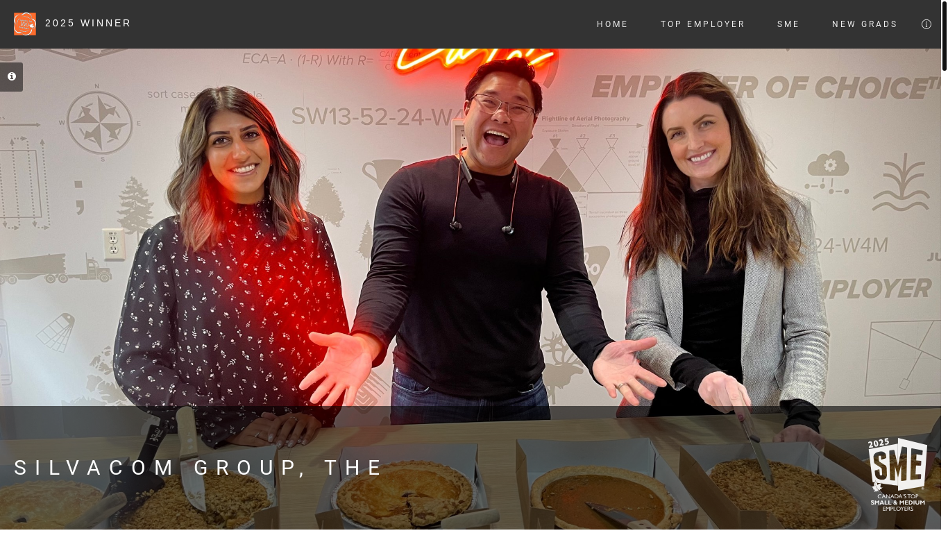 website screenshot of http://content.eluta.ca/top-employer-silvacom