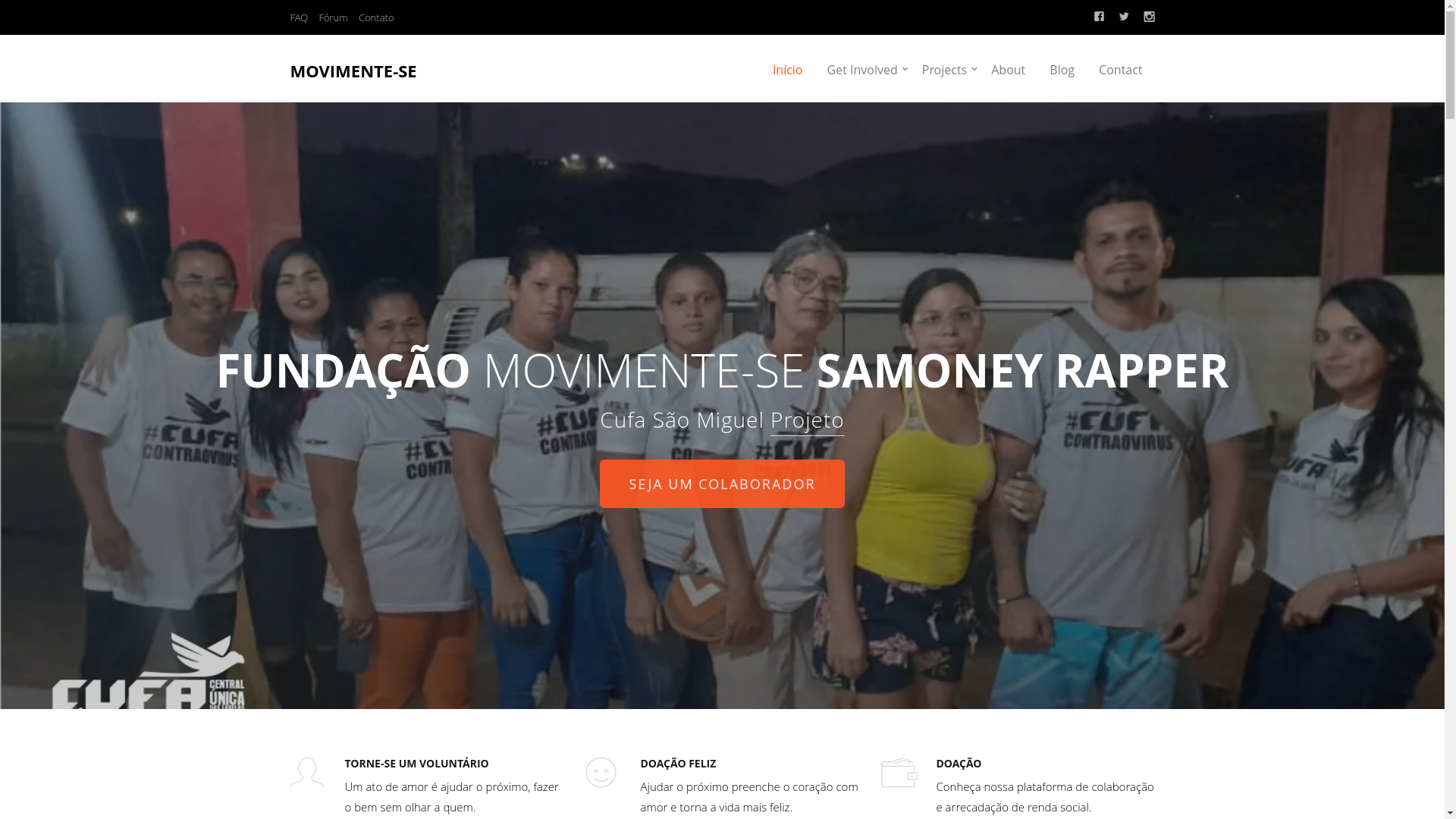 website screenshot of https://movimentese.space/