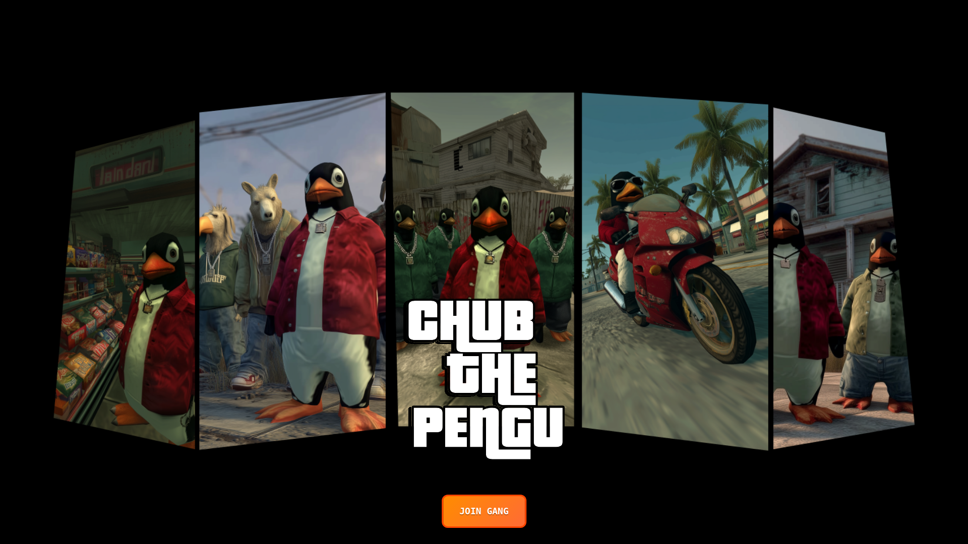 website screenshot of https://chubthepenguin.fun/