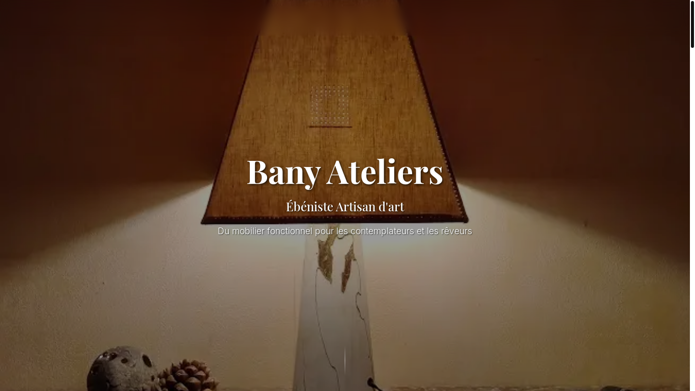 website screenshot of https://banyateliers.fr/