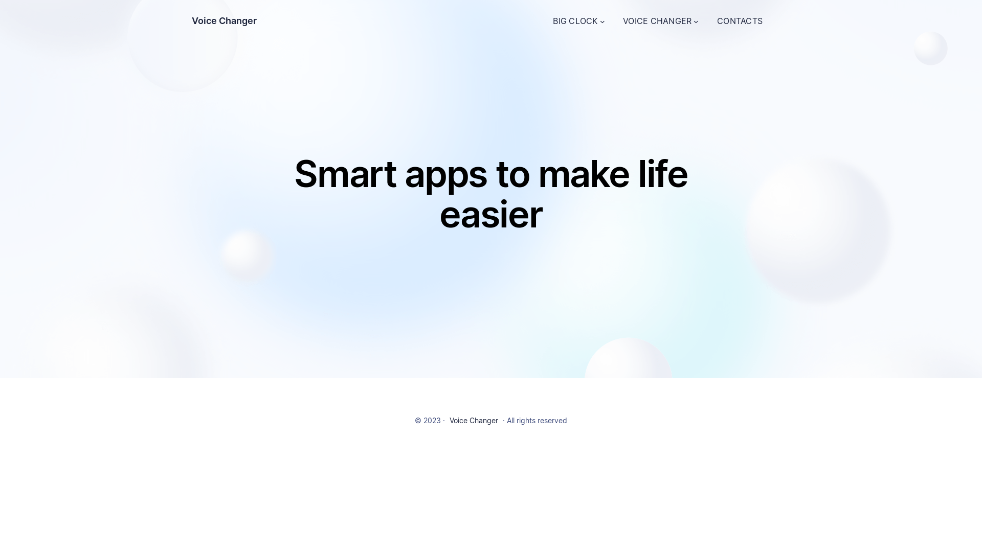 website screenshot of https://voicechanger.pages.dev/