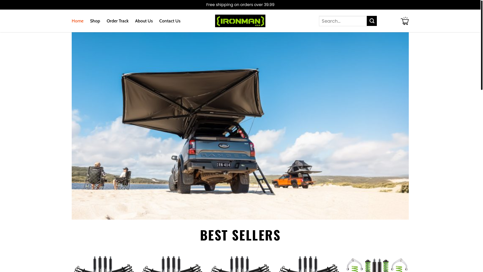 website screenshot of https://offroadcore.shop/