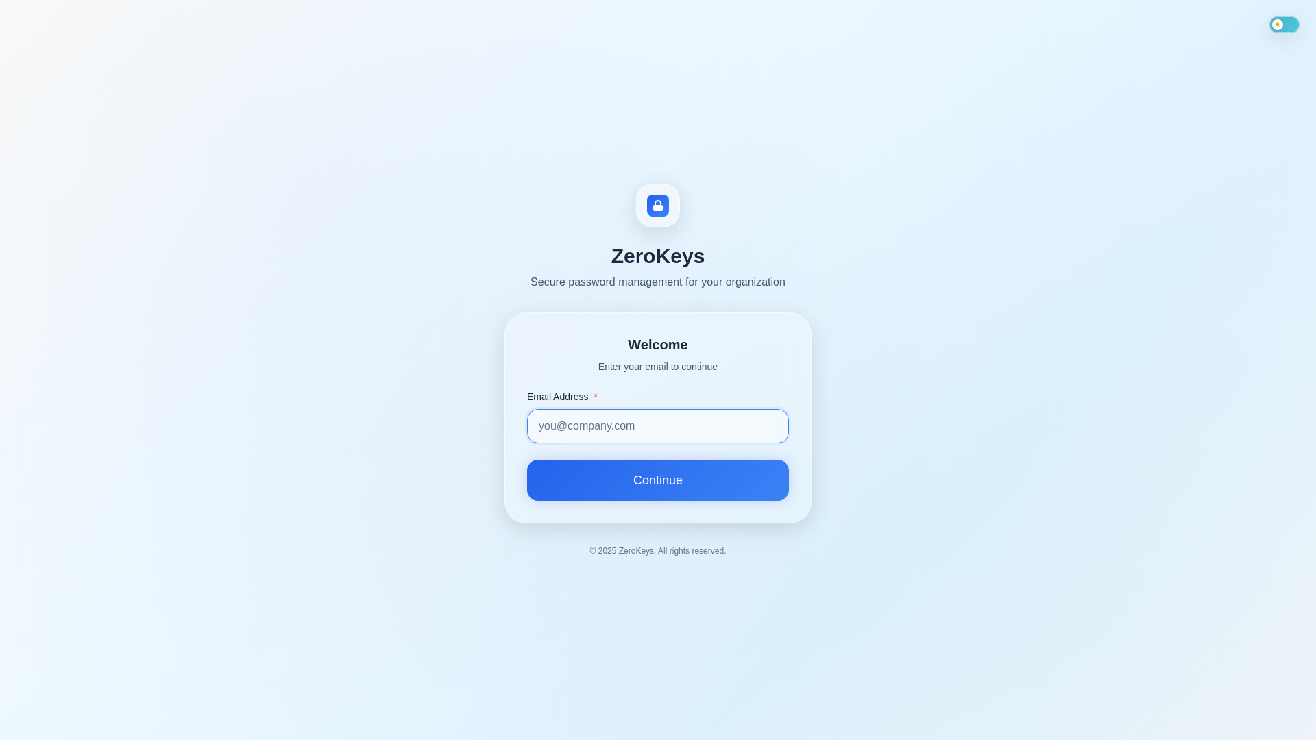 website screenshot of https://zerokeys-frontend-1.pages.dev/