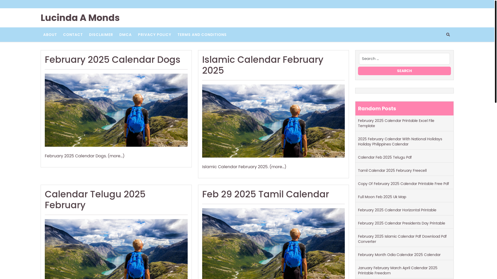 website screenshot of https://lucindaamonds.pages.dev/