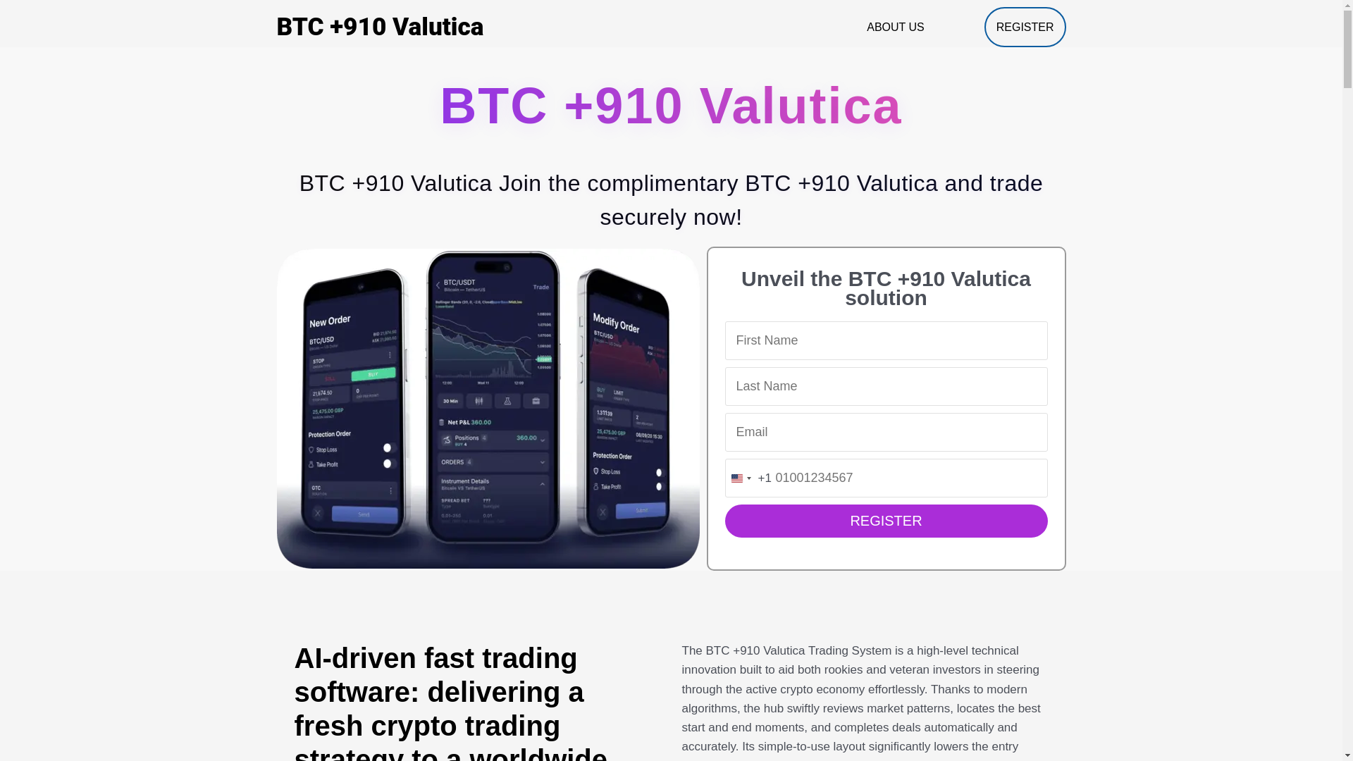 website screenshot of https://btc-valutica.fr/