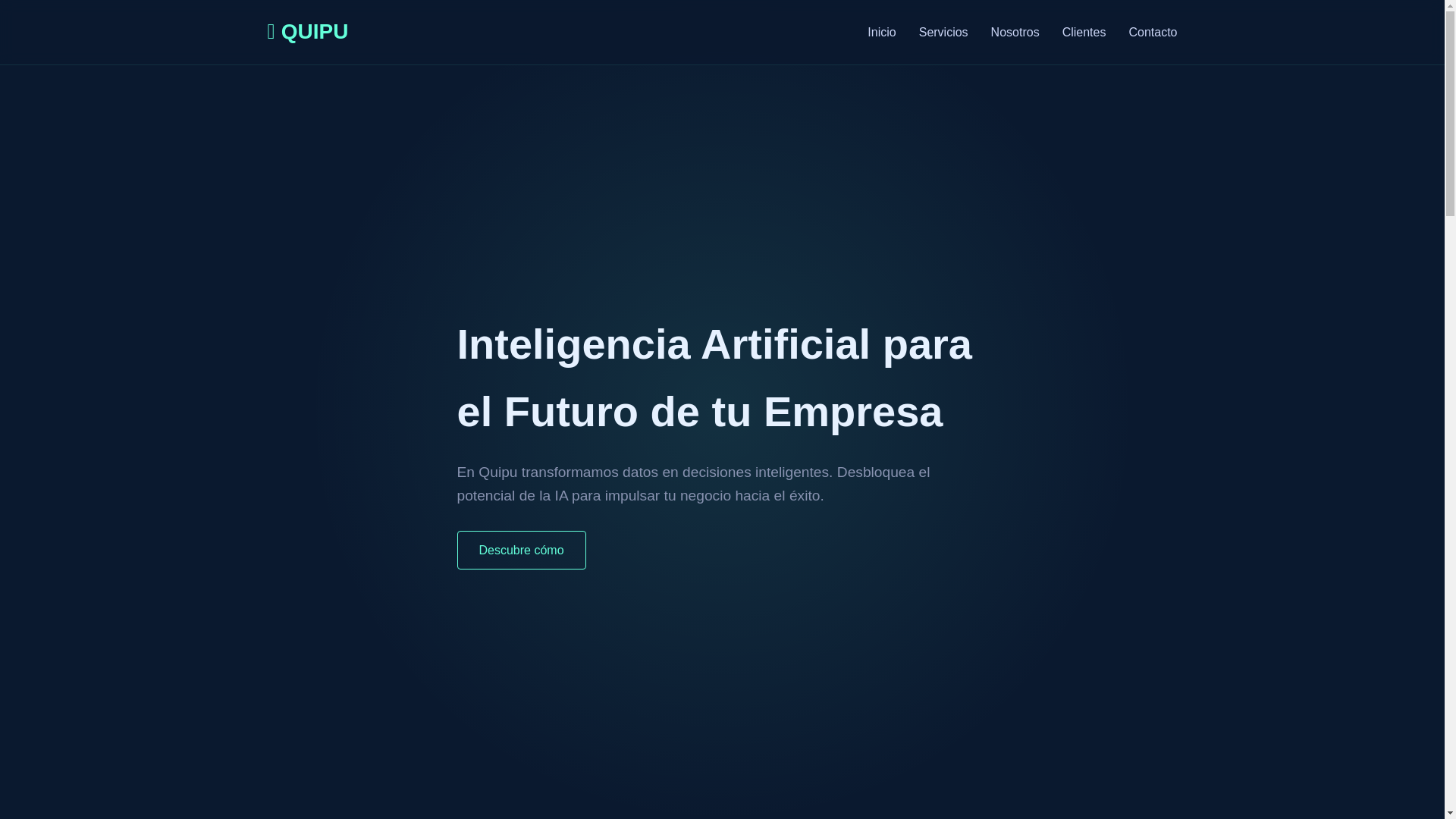 website screenshot of https://quipucode.pages.dev/