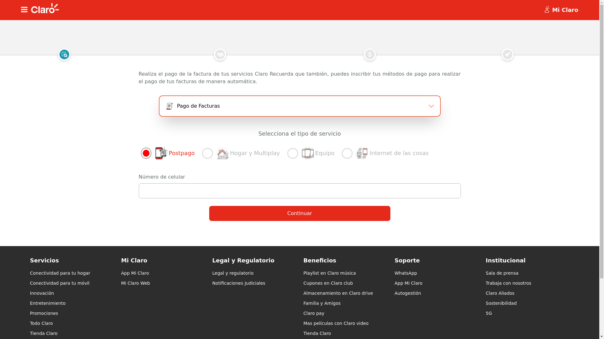 website screenshot of https://portaldepagos-pagaenlinea.com/