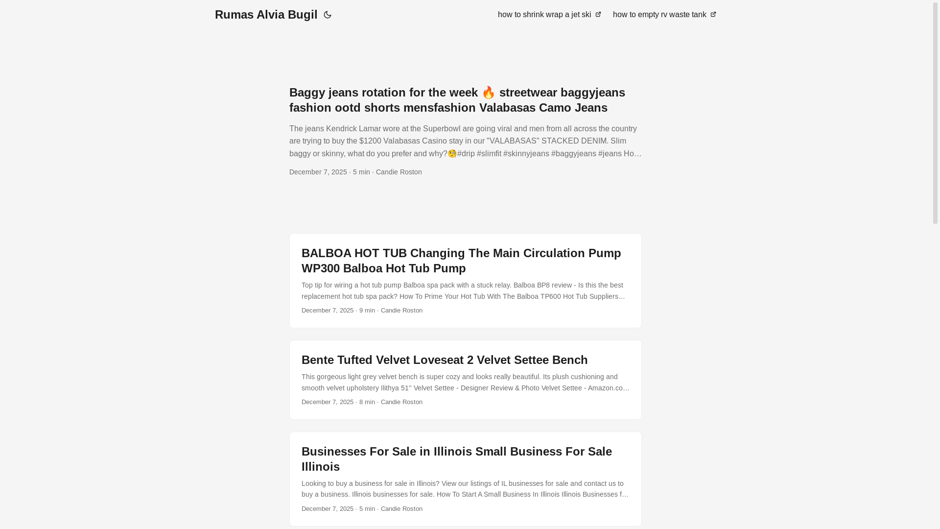 website screenshot of https://rumasalviabugil2.pages.dev/