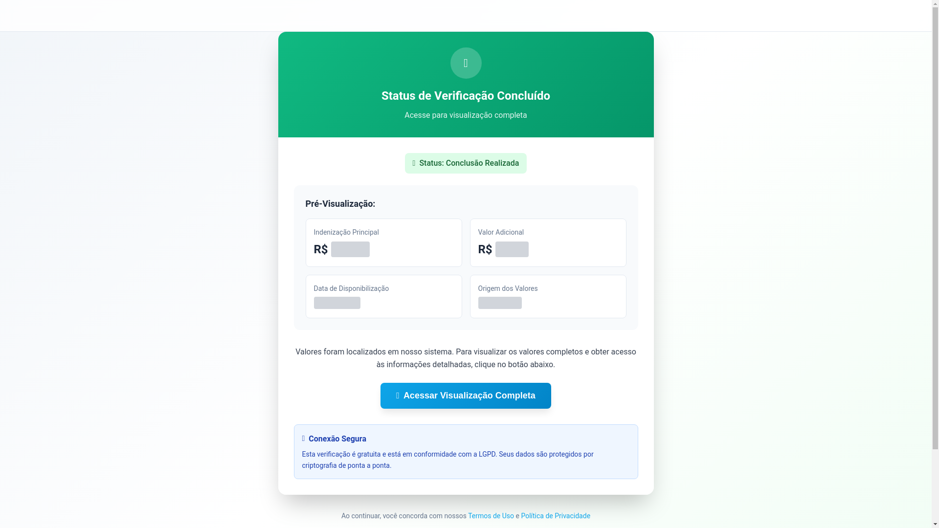 website screenshot of https://status-verificado.shop/