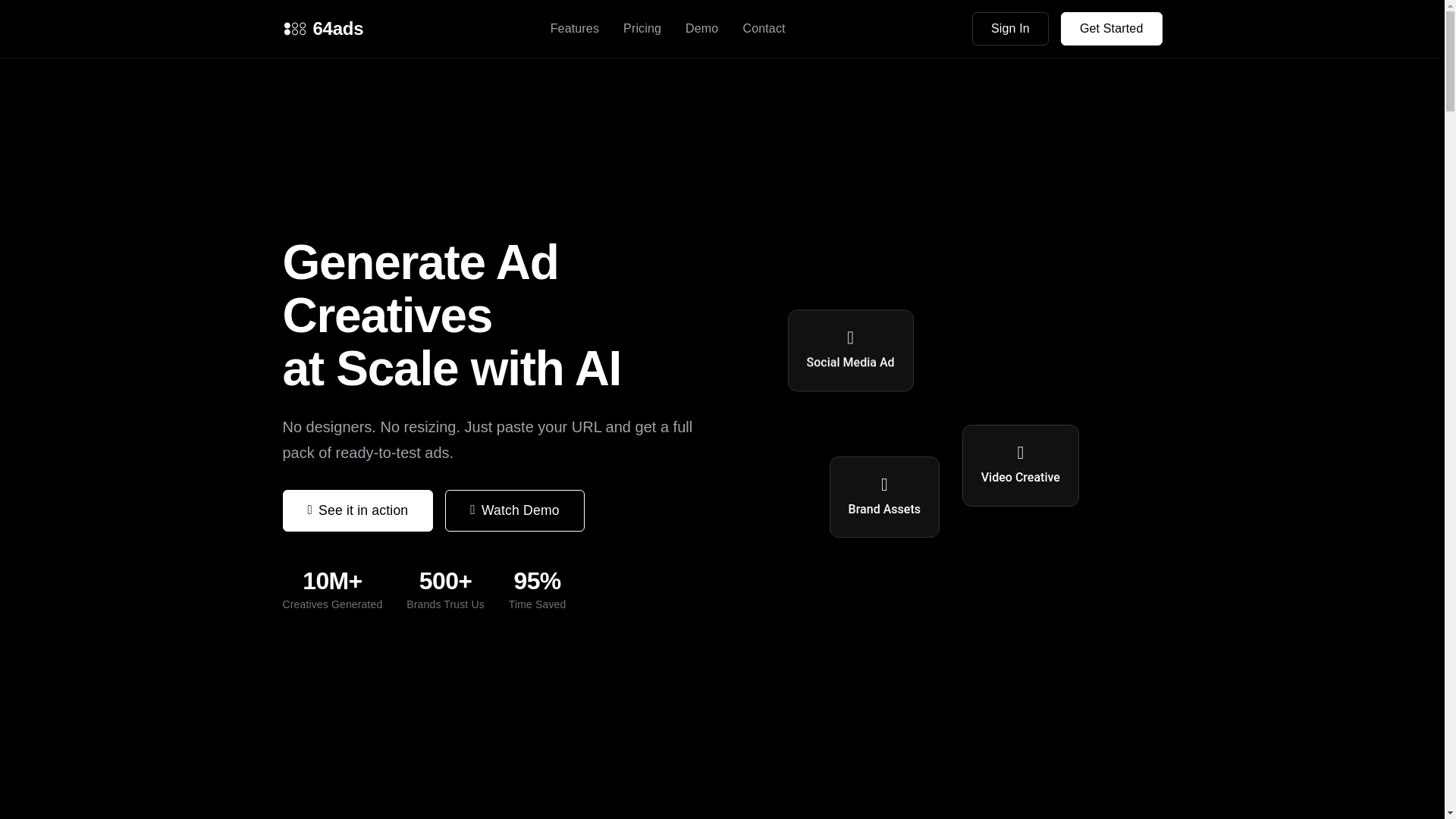 website screenshot of https://landing-6a2.pages.dev/
