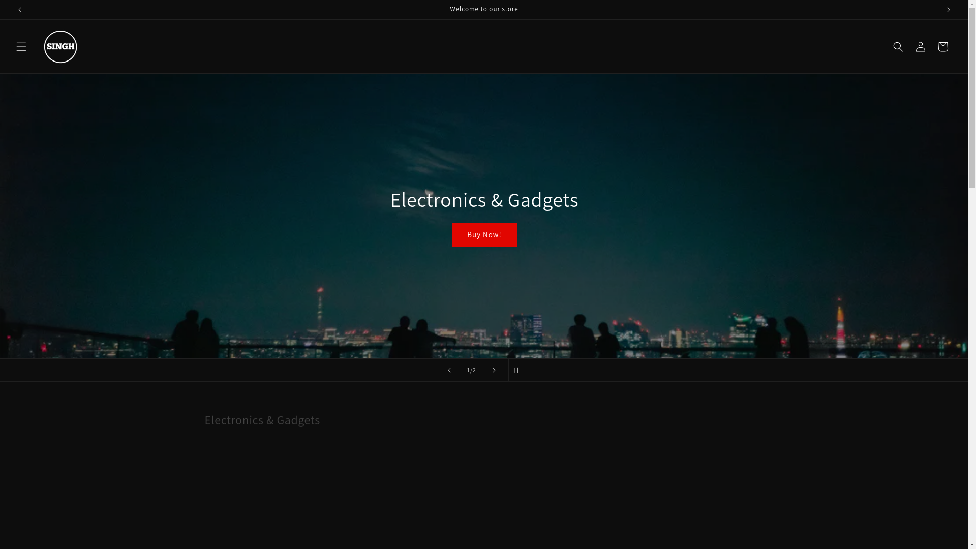website screenshot of https://singhzstore.com/