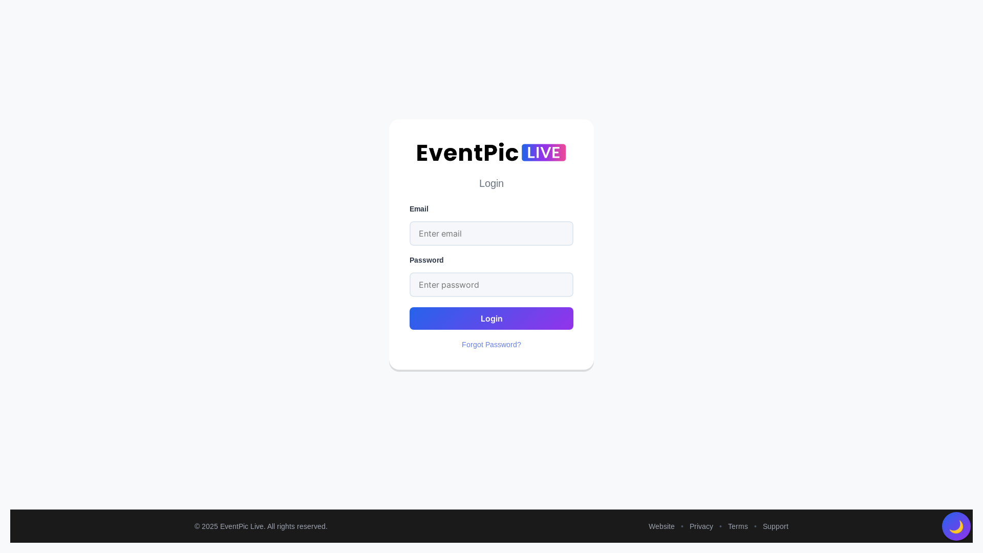 website screenshot of https://live-event-photos.pages.dev/