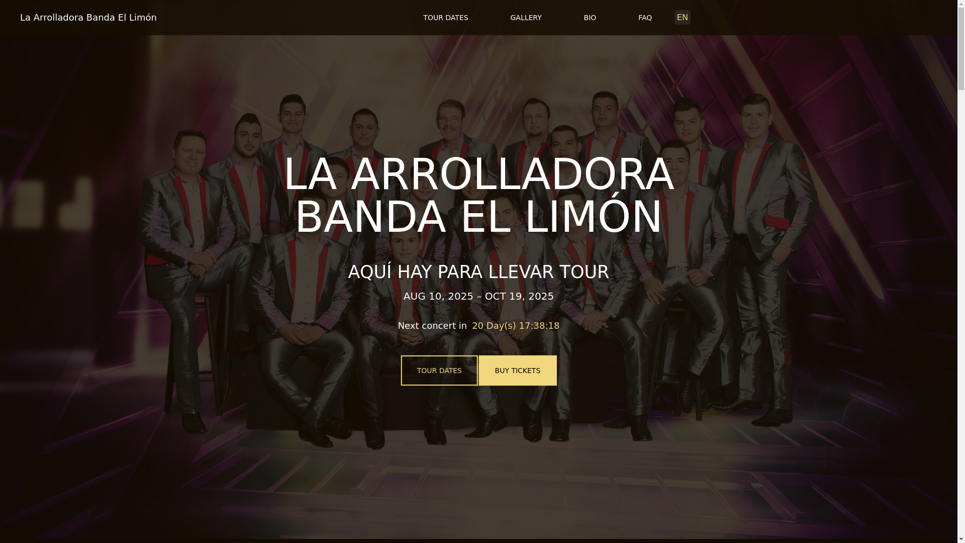 website screenshot of https://laarrolladorabandaellimontour-com-github-io.pages.dev/