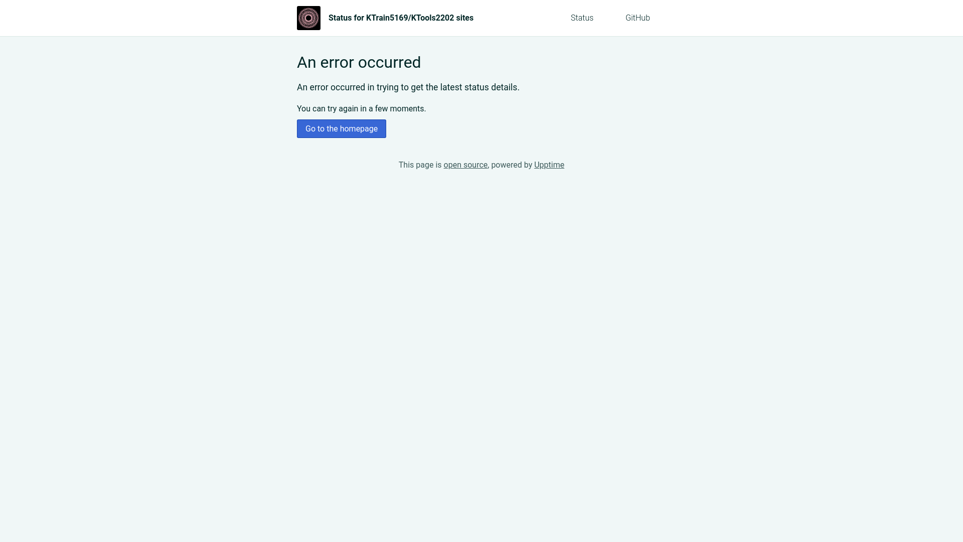 website screenshot of https://uptime-status-eo2.pages.dev/