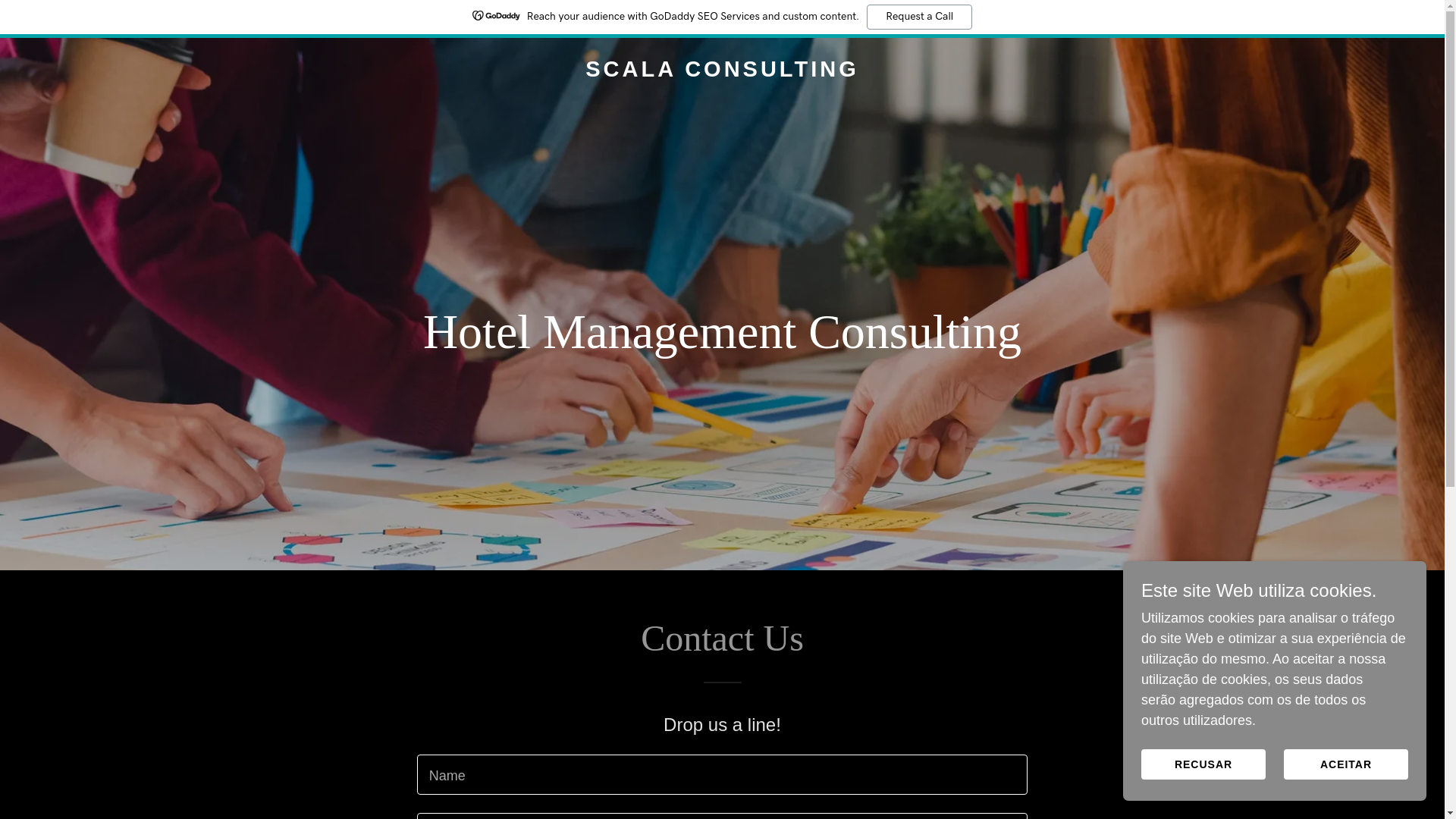 website screenshot of https://scalaconsulting.eu/