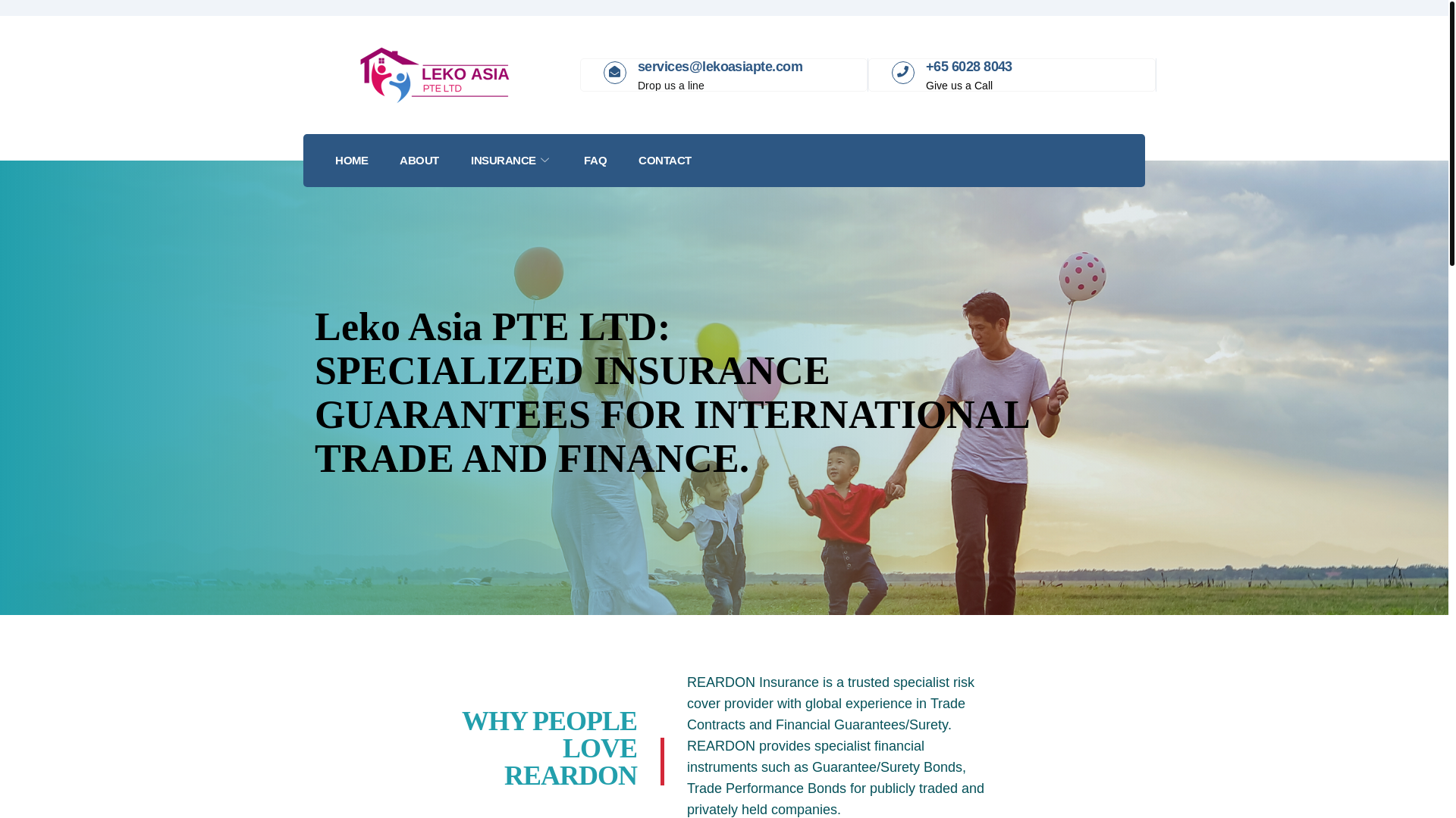 website screenshot of https://lekoasiapte.com/
