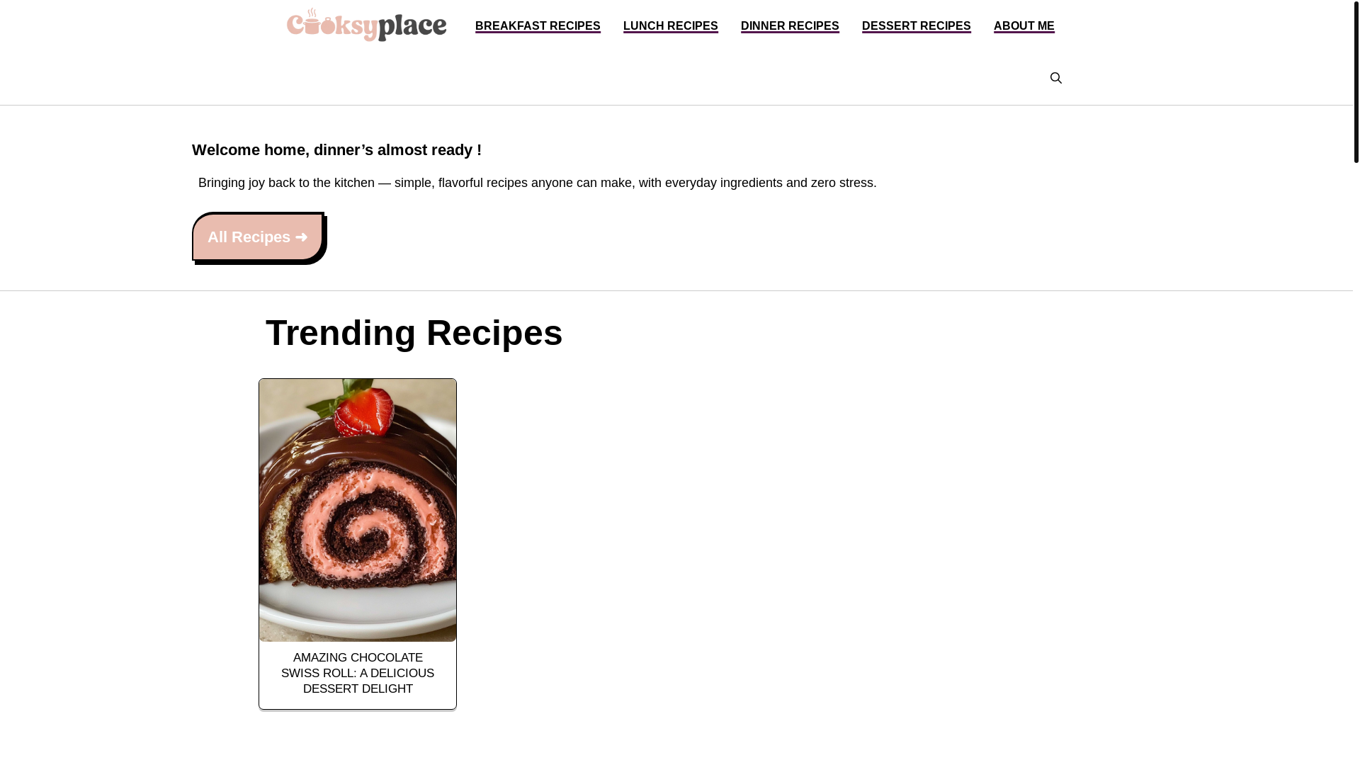website screenshot of https://cooksyplace.com/