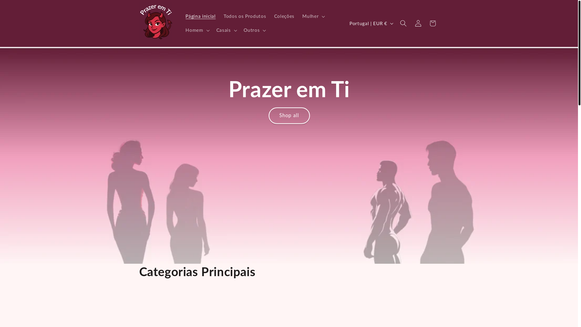 website screenshot of https://prazeremti.com/