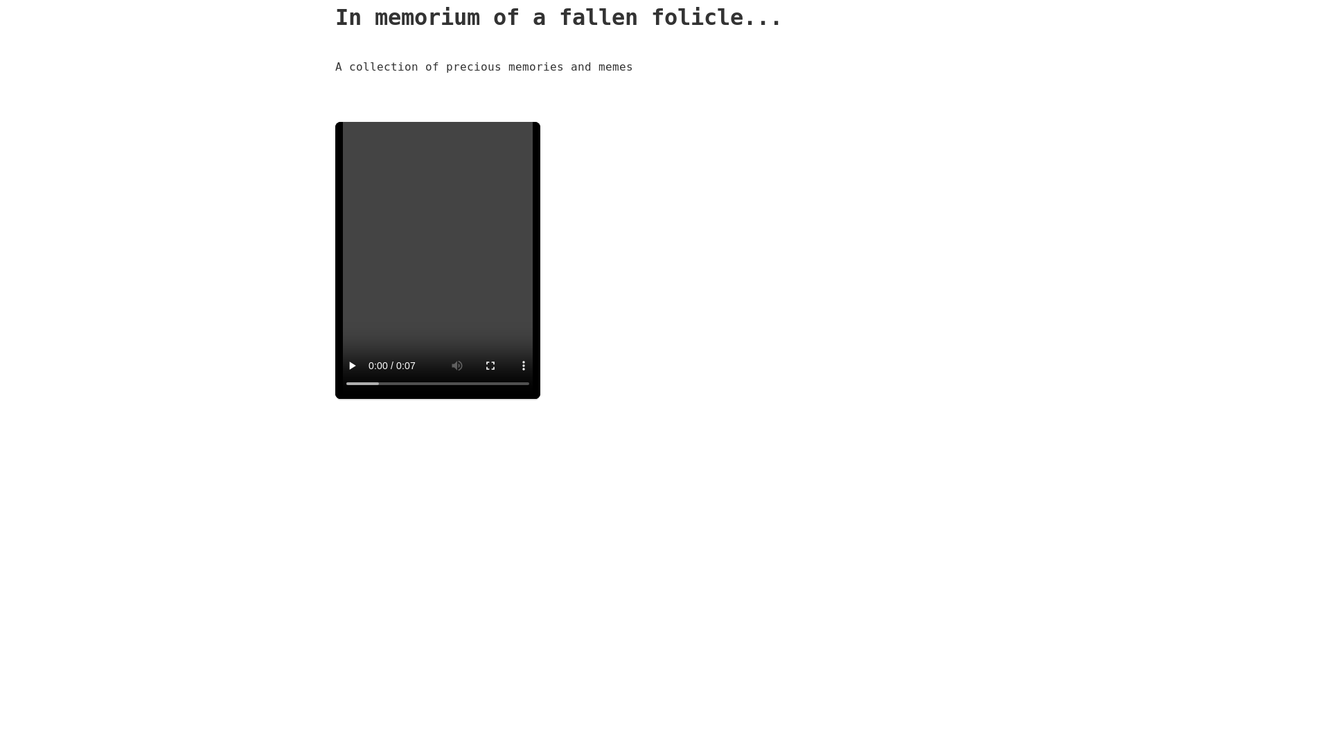 website screenshot of https://omarisbald.info/