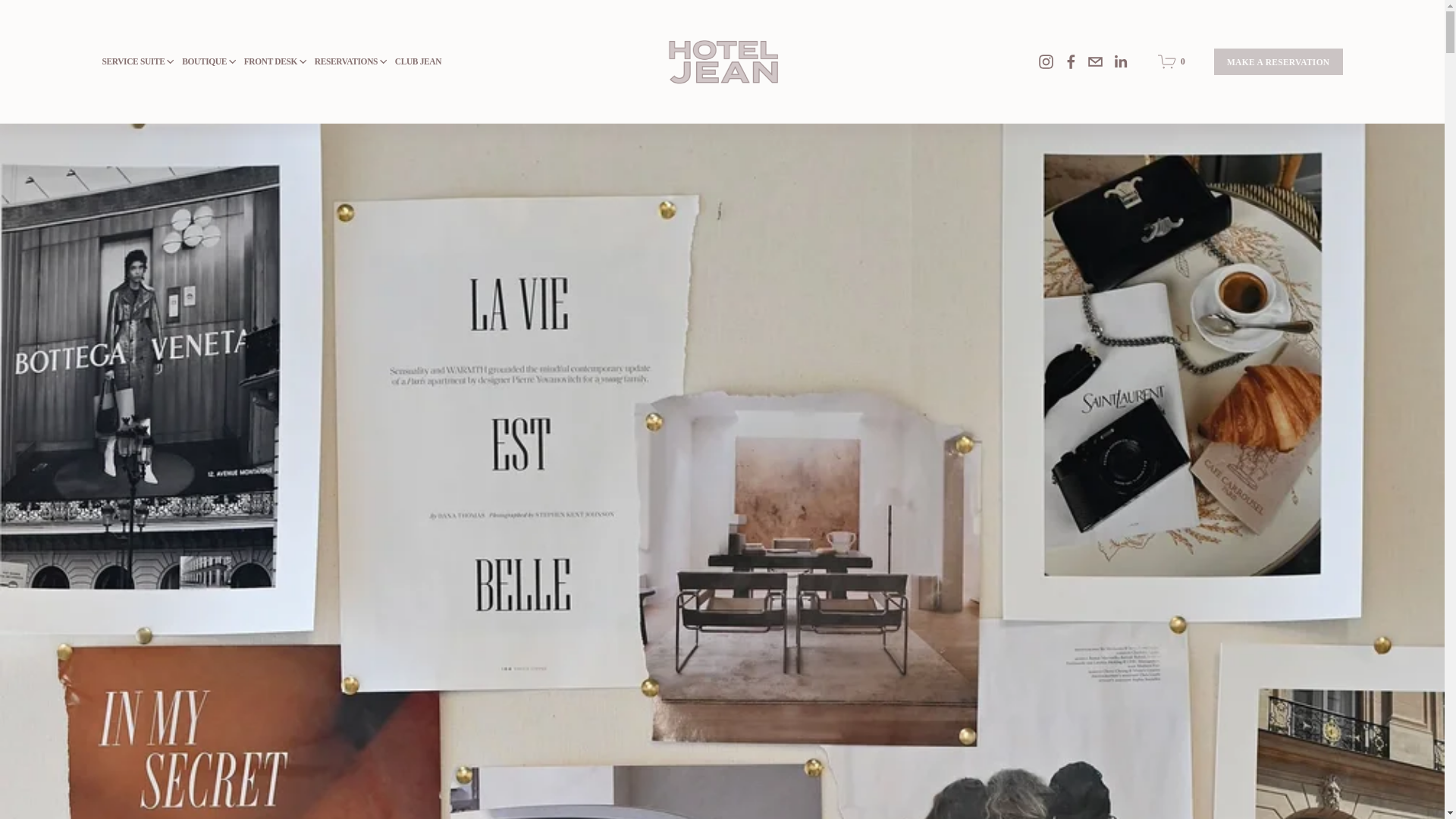 website screenshot of https://ollieandjules.com/