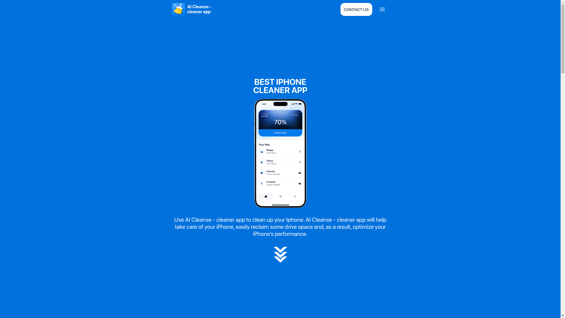 website screenshot of https://ai-cleanse.pages.dev/
