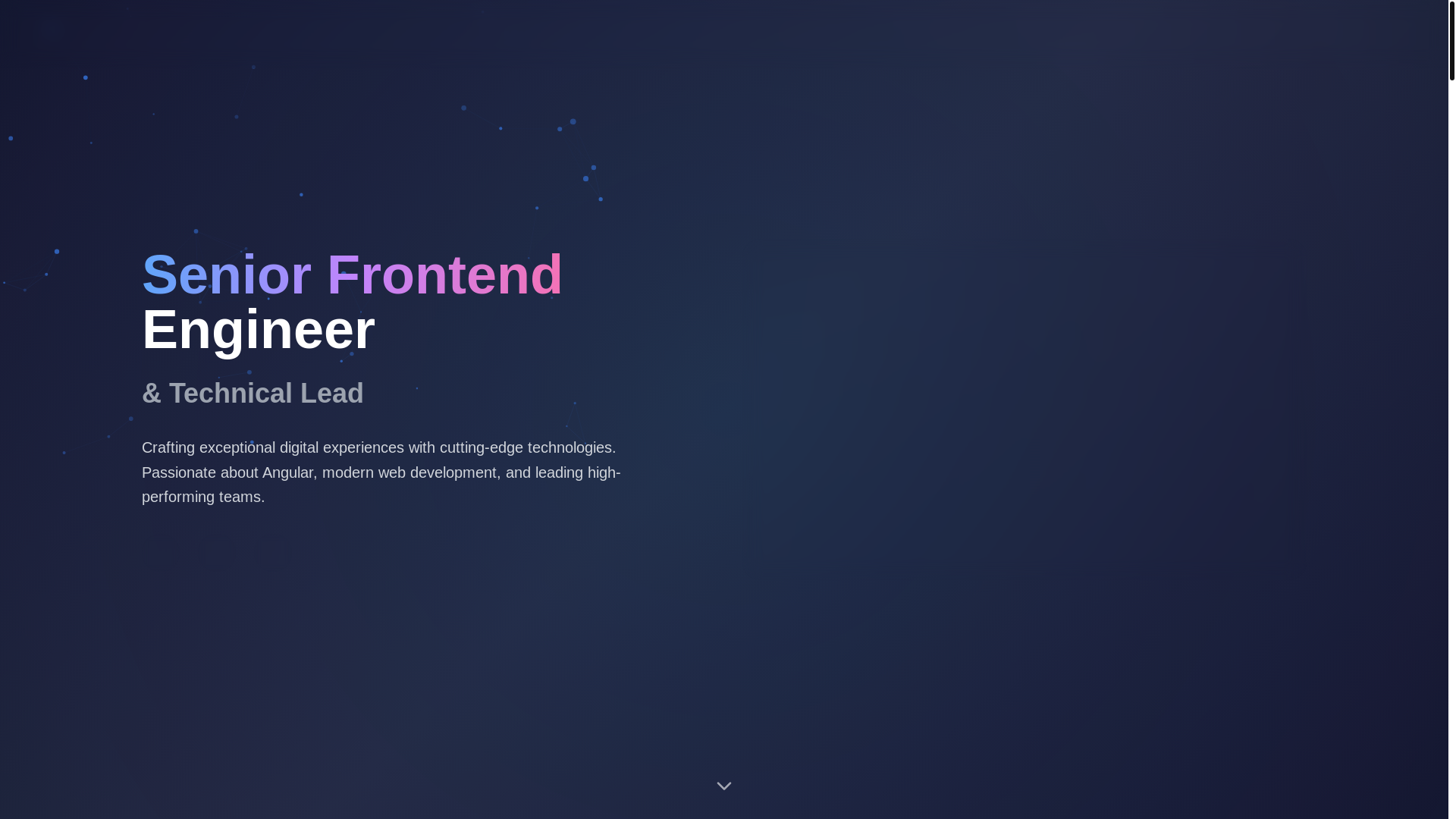 website screenshot of https://prafulchikhle.com/