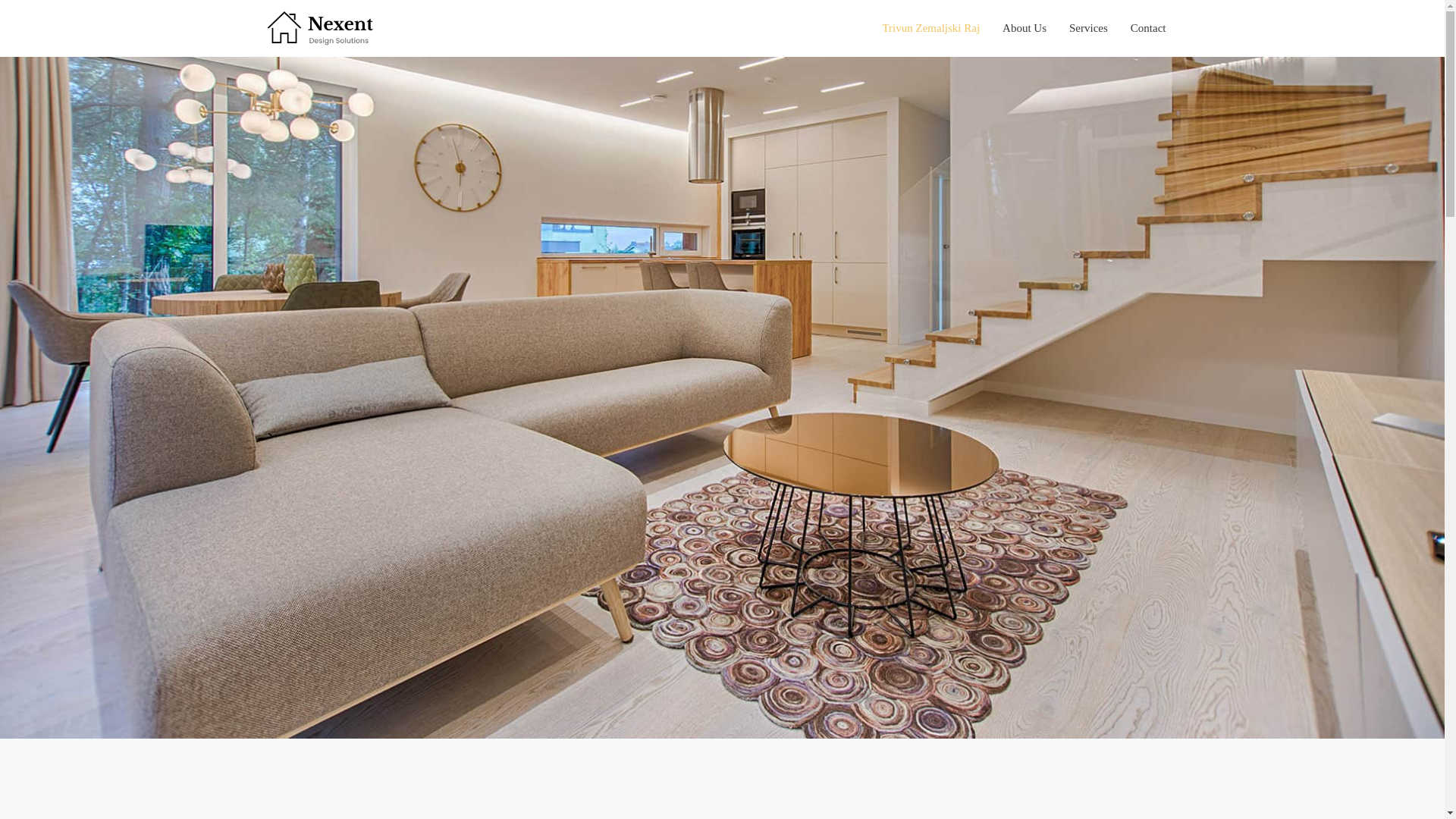 website screenshot of https://tjentisterajskismjestaj.eu/