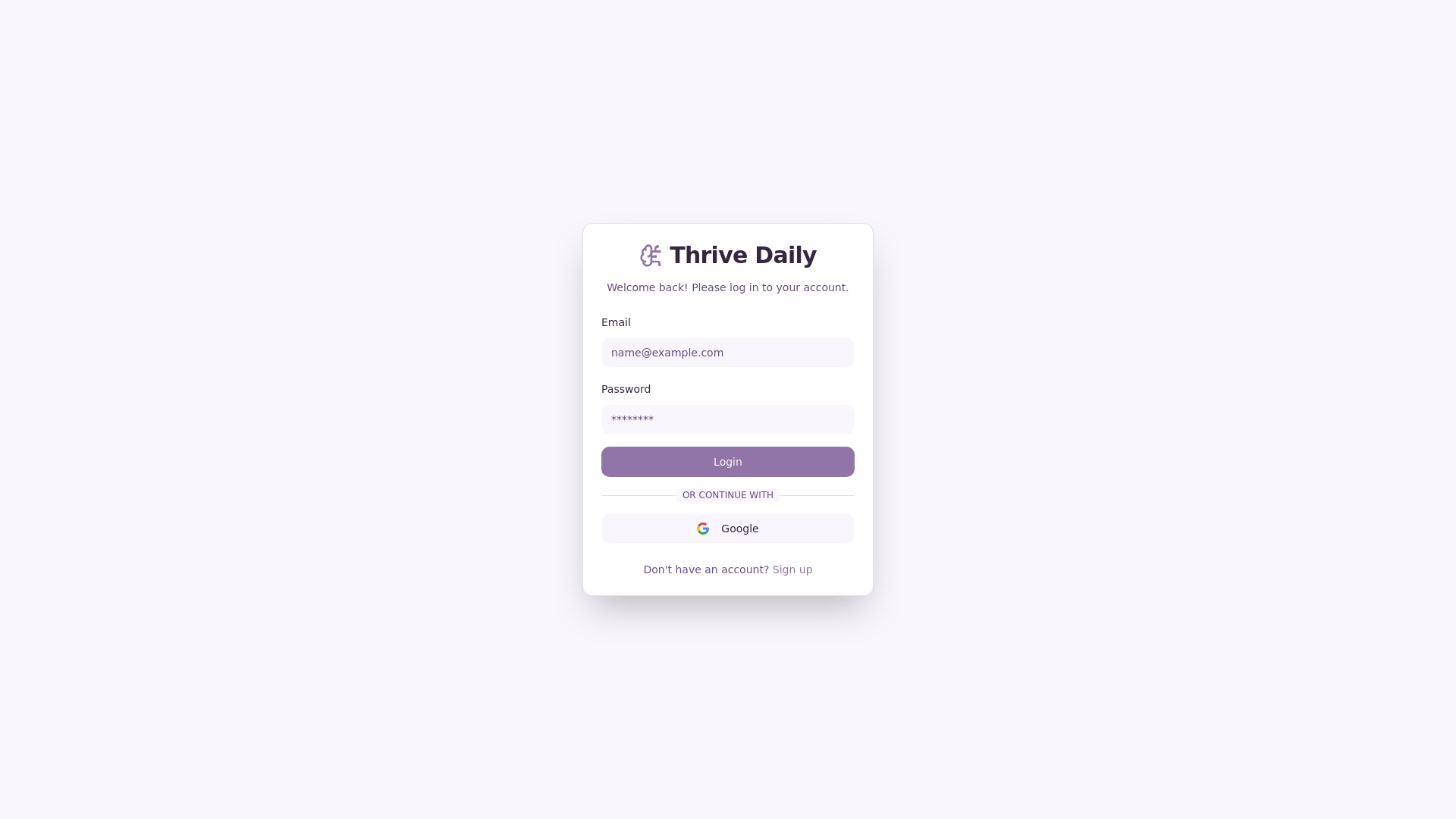 website screenshot of https://react-thrive-journey.pages.dev/