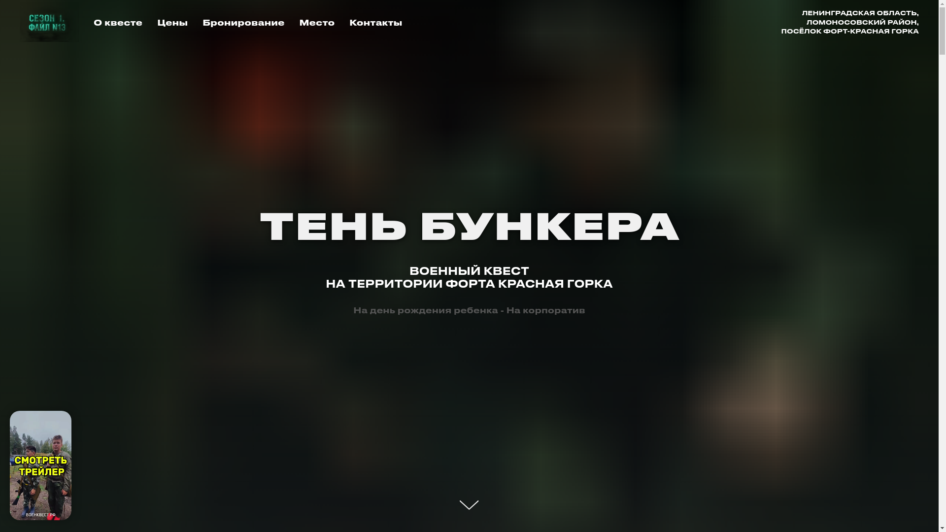 website screenshot of https://voenkvest.ru/