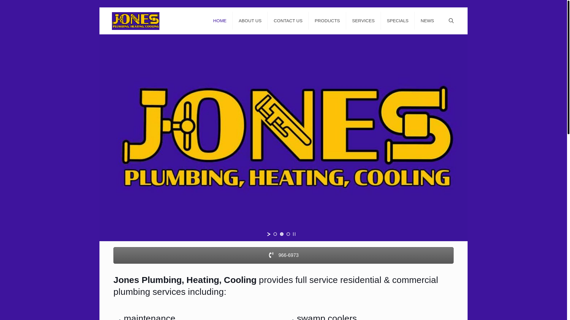 website screenshot of https://rioranchoplumbing.net/