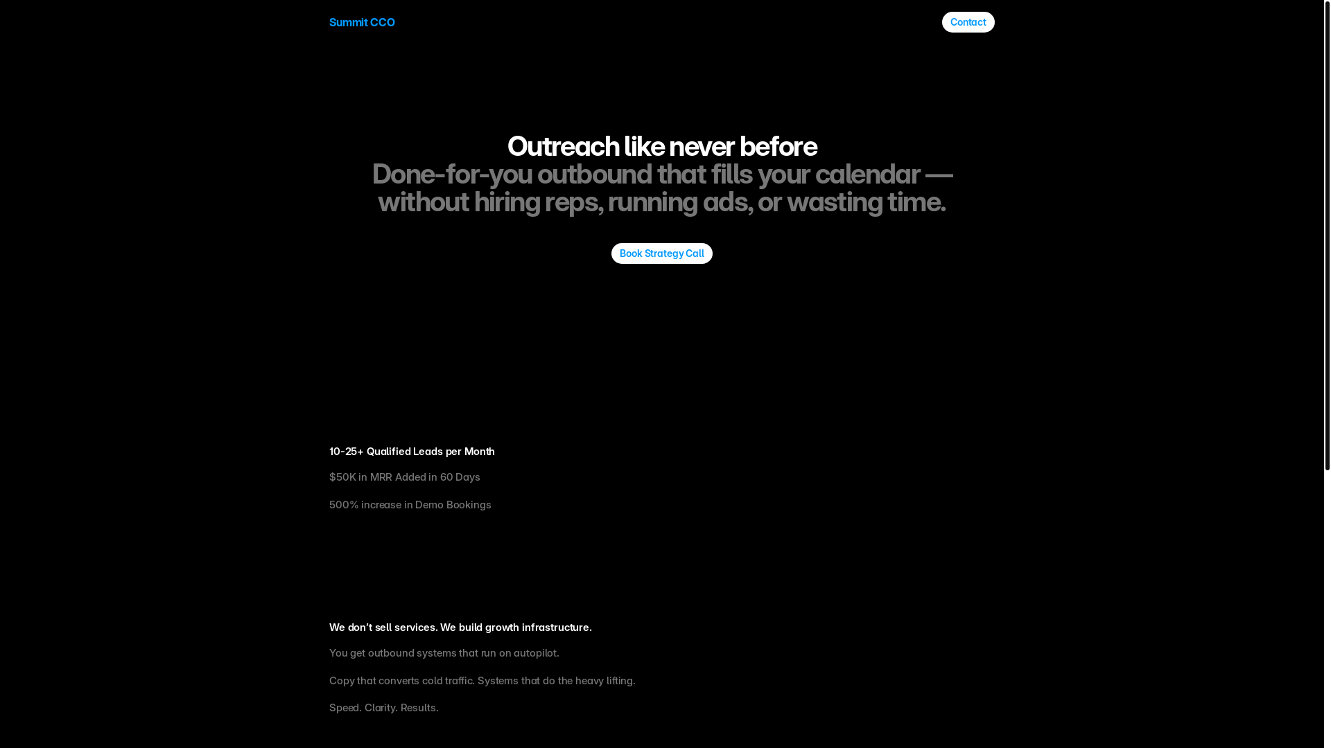 website screenshot of https://everoutreach.com/