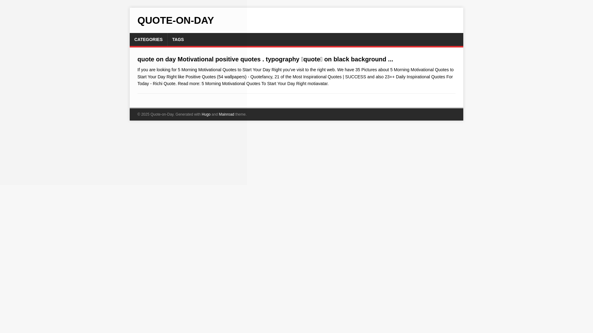 website screenshot of https://quote-on-day.pages.dev/