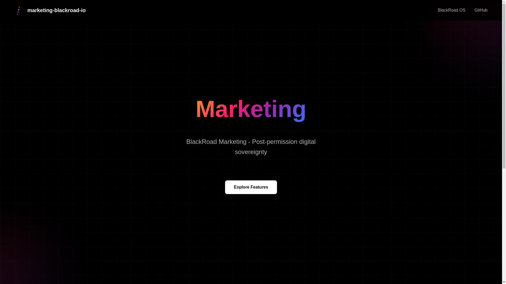 website screenshot of https://marketing-blackroad-io.pages.dev/