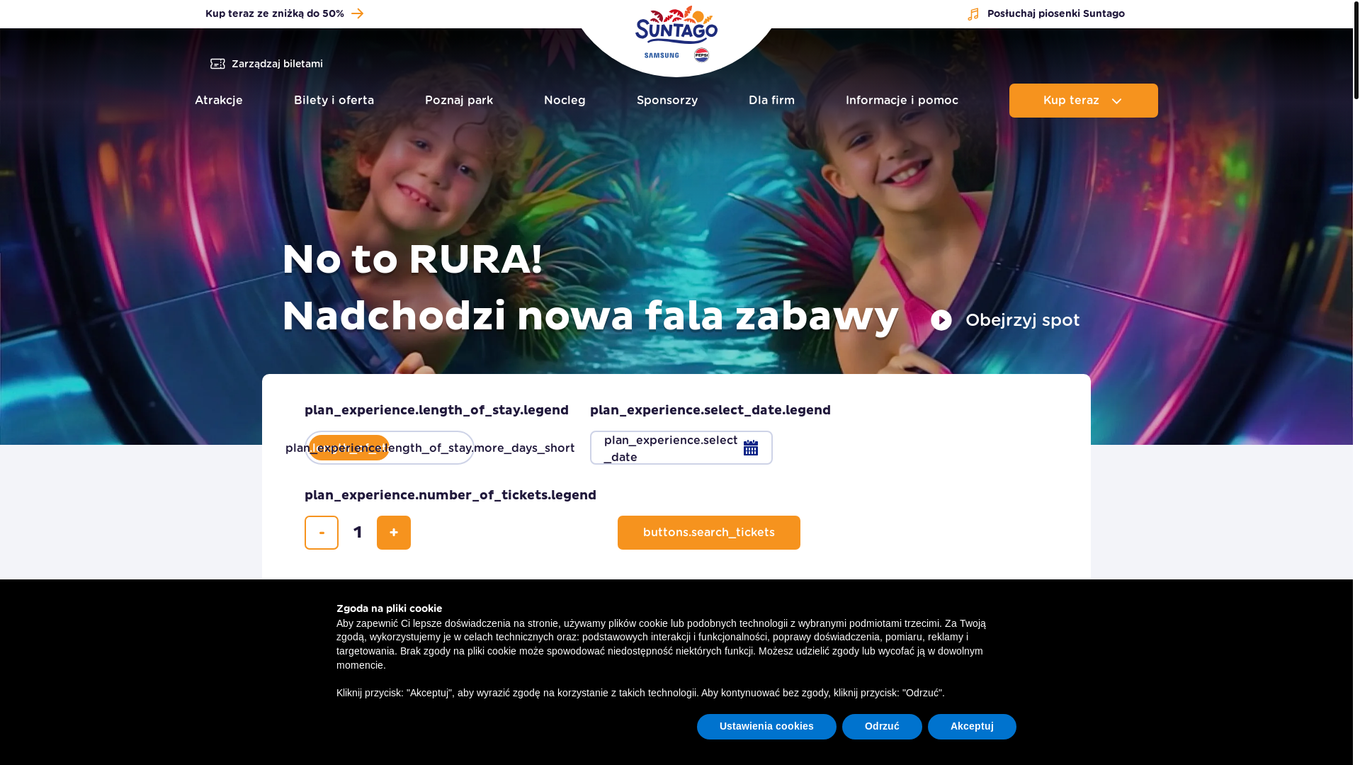 website screenshot of https://parkofpoland.pages.dev/