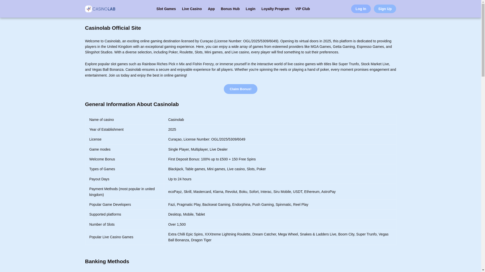 website screenshot of https://casino-lab-org-uk.pages.dev/
