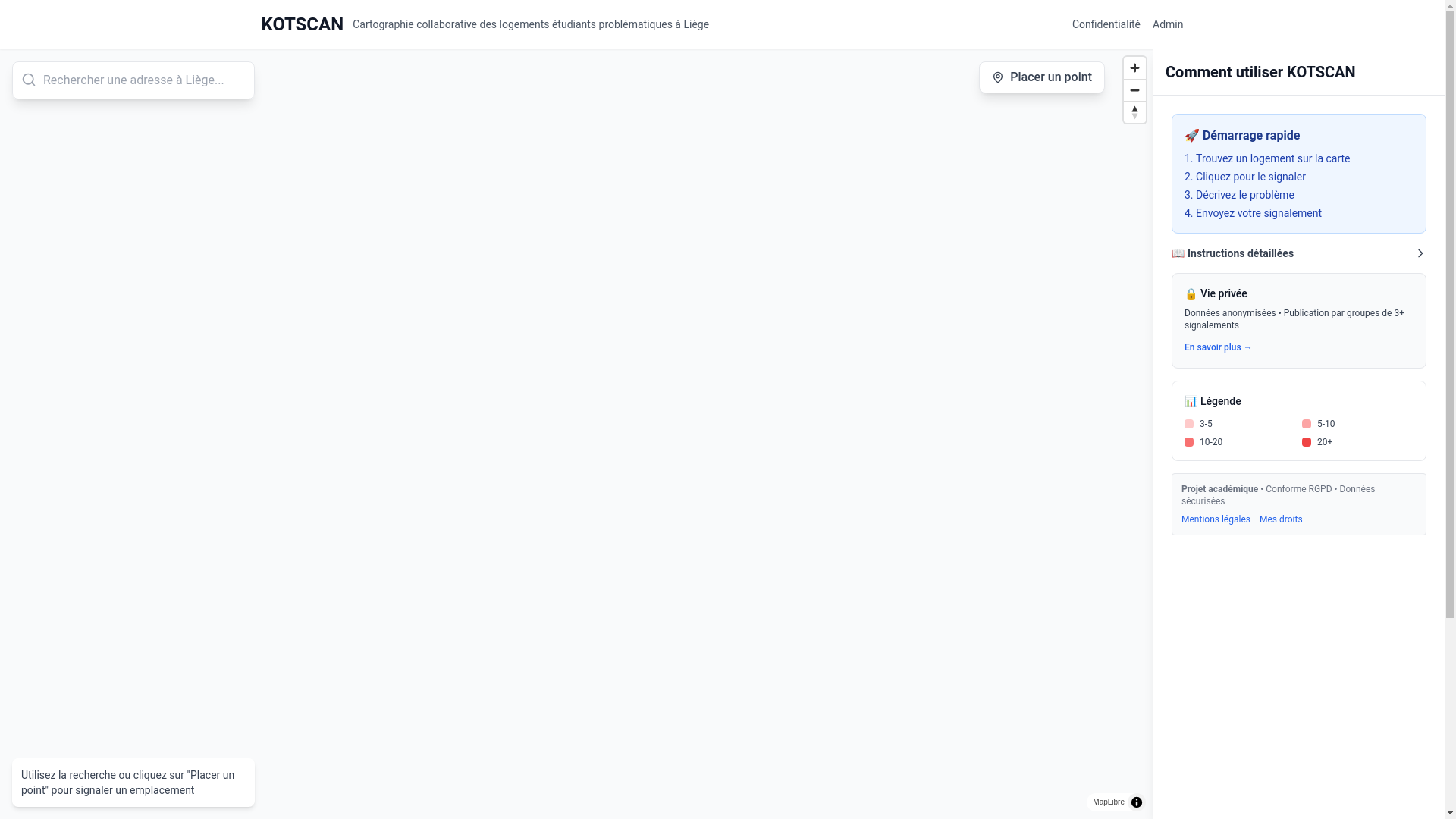 website screenshot of https://kotscan.be/