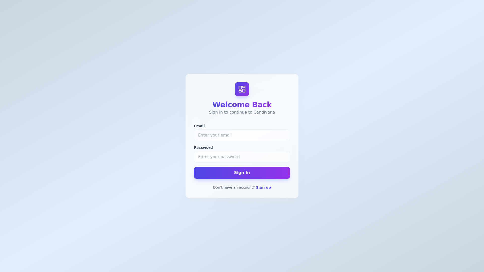 website screenshot of https://candivana.art/