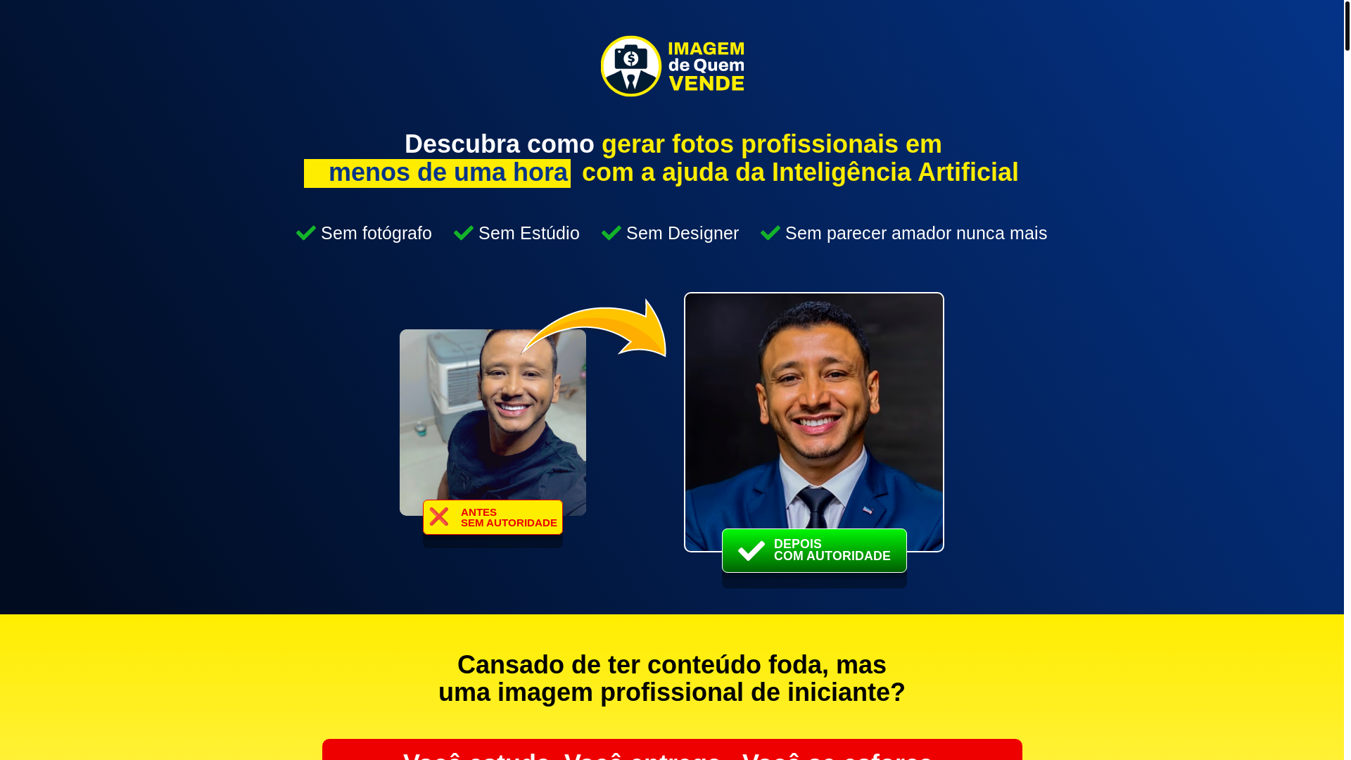 website screenshot of https://imagemdequemvende.com.br/