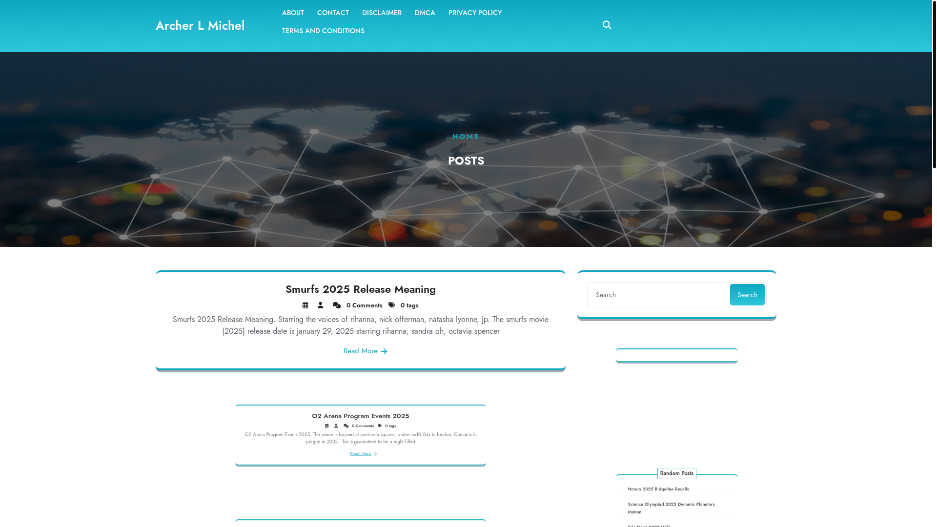 website screenshot of https://archerlmichel.pages.dev/