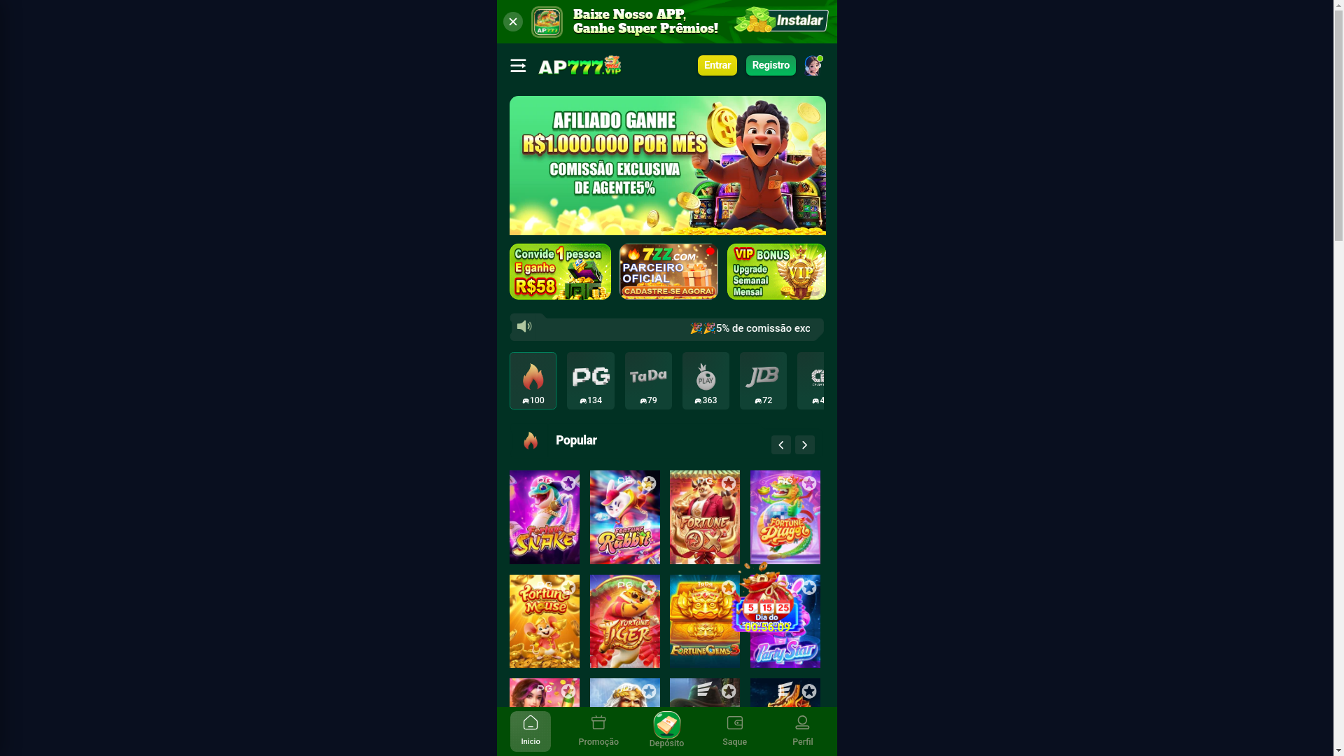 website screenshot of https://vap777.com/