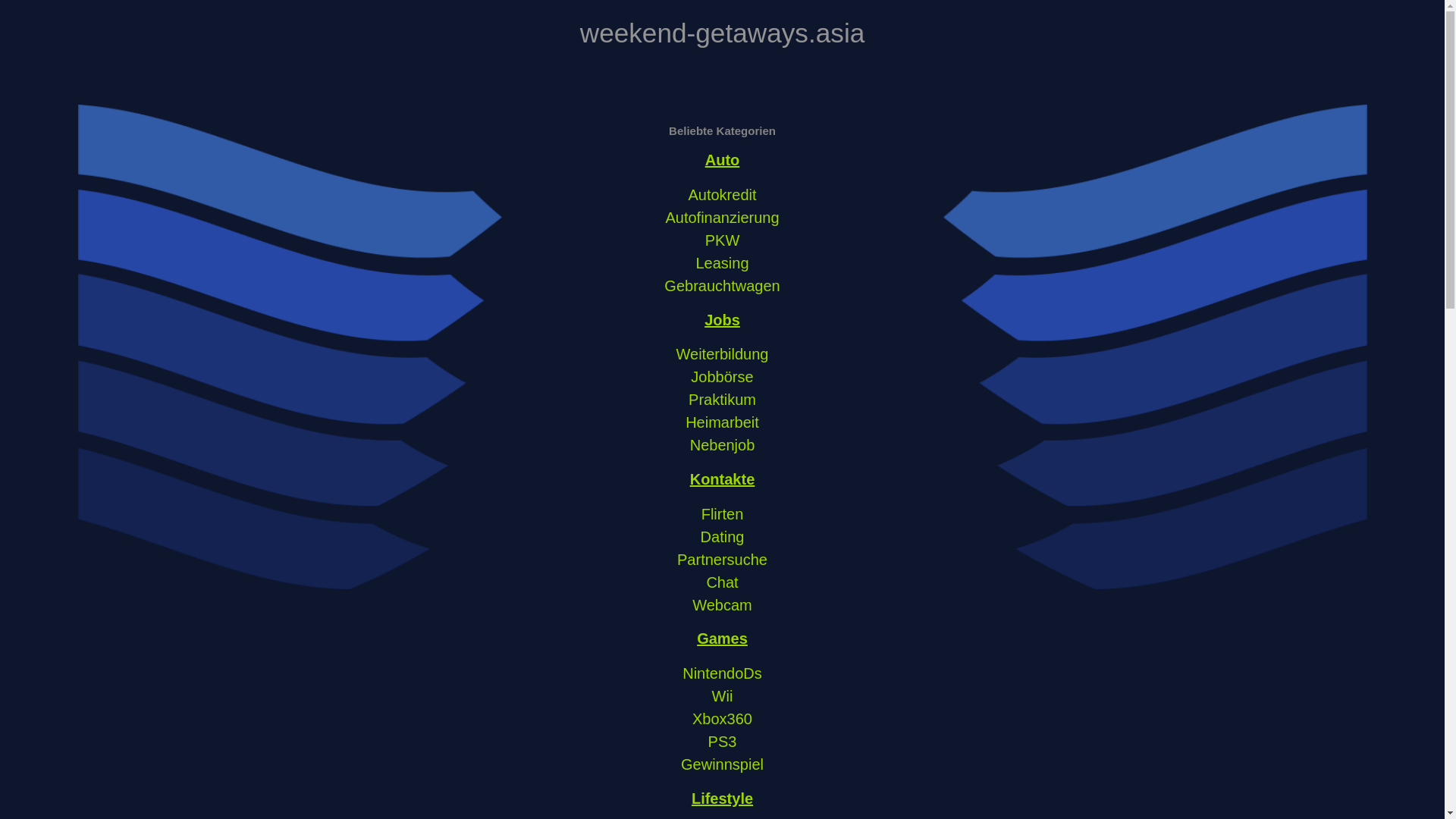 website screenshot of https://weekend-getaways.asia/